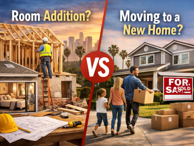 Room Additions vs Moving