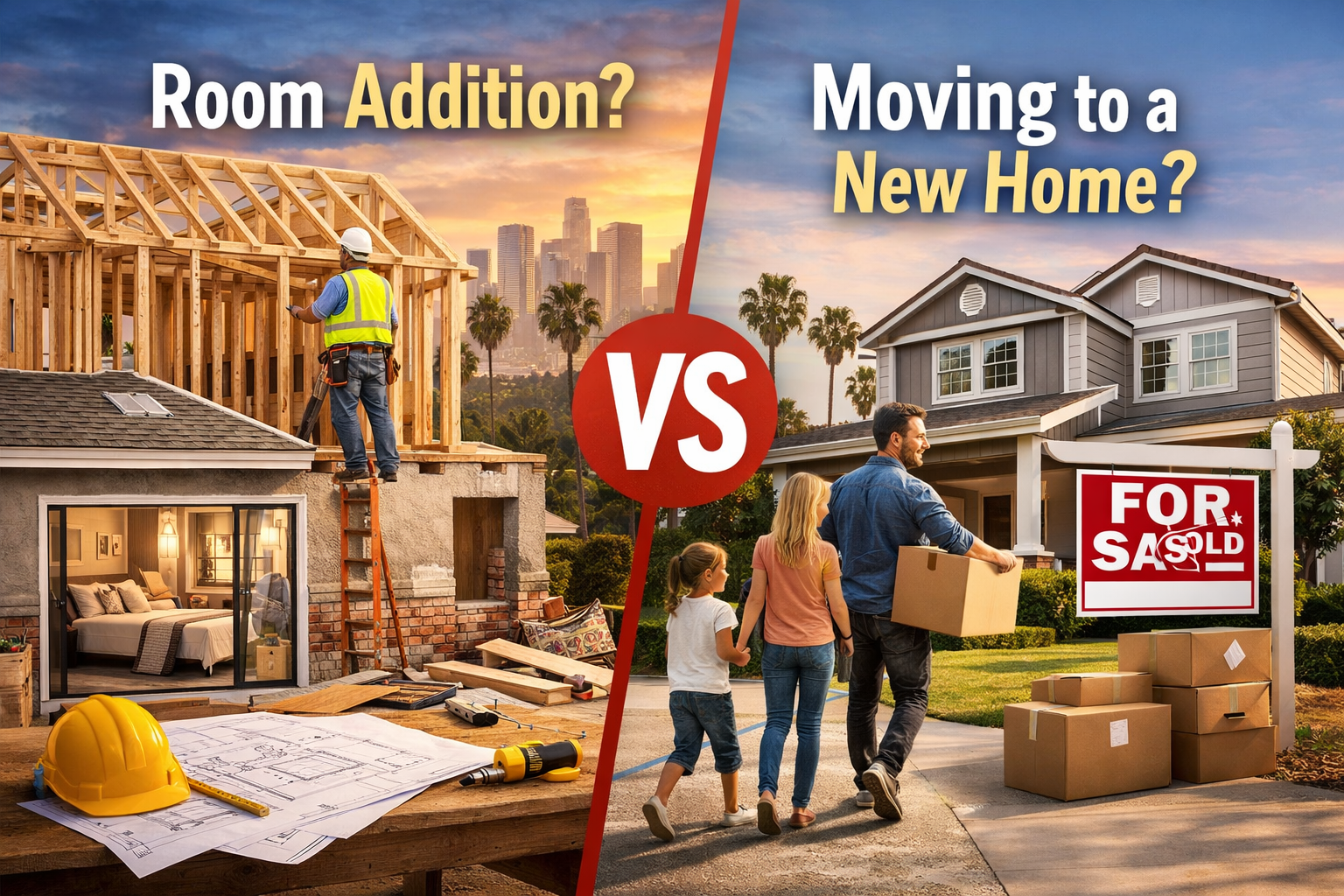 Room Additions vs Moving